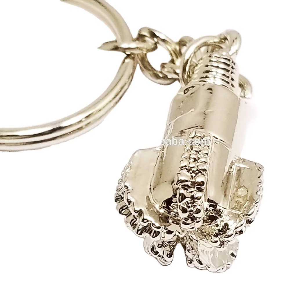 Custom 3d Pdc Bit Key Chain For Petroleum Industry Aiguille Drilling Bit Keyring Buy Pdc Bit