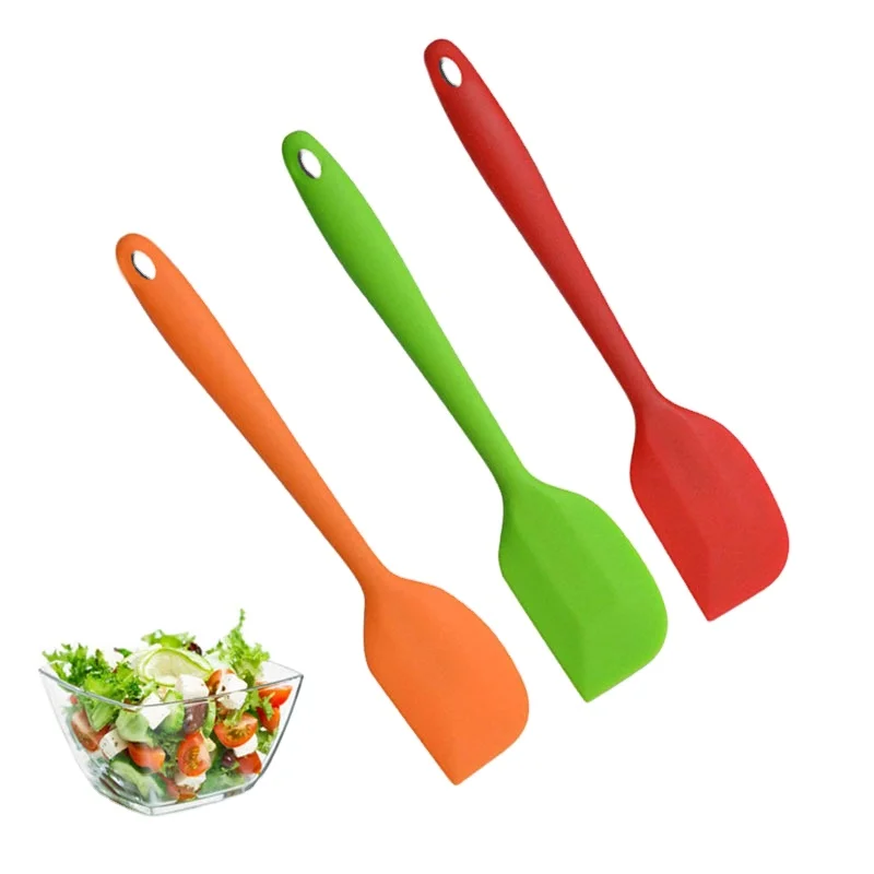 

Customized Wholesale Heat-Resistant Rubber Colorful Baking Mixer Silicone Spatula