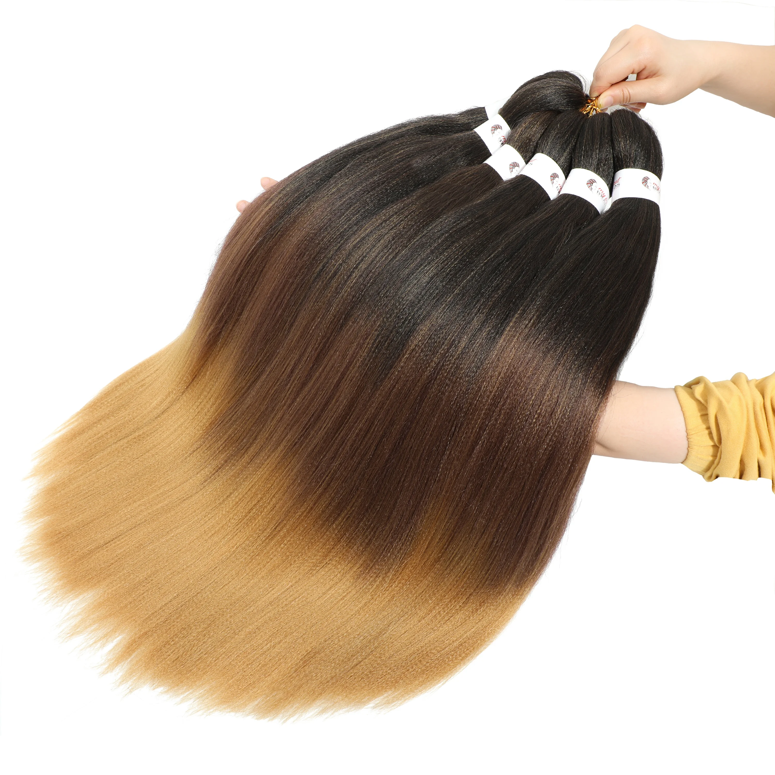 

Pre stretched braiding hair extension Yaki texure MY FIRST BRAIDS 26inch crochet wholesale pre stretched braiding hair