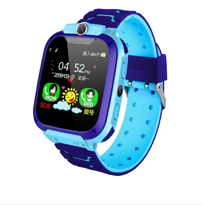 

Q12B Smart Watch IPX7 Waterproof Touch Screen SOS Phone Call Camera Device Tracker Anti-Lost 2G Smart Watch