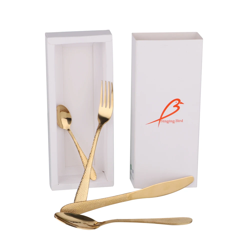 

Knife Spoon Fork Set Gold Black Cutlery Silverware Set Stainless Steel Flatware Set for Wedding Party Home Restaurant, Silver or gold or rose gold or black or colorful