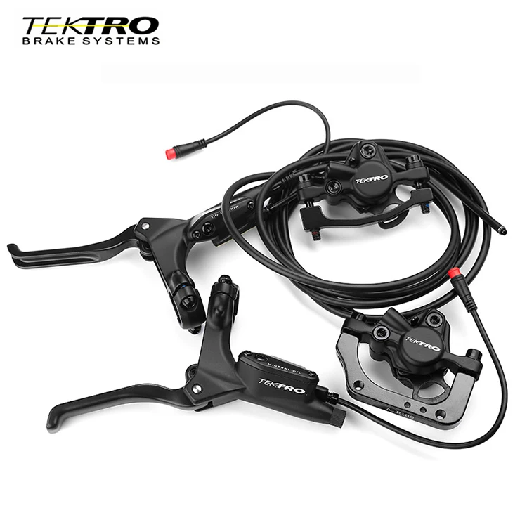 HD-E350 for Tektro Electric Bike Brake 2-Pistons Hydraulic Power off Sensor High-Definition Spare Parts for Electric Bike
