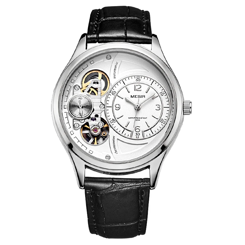 

Fashion Unique Dial Wristwatch Waterproof Hollow Automatic Mechanical Movement Mirar Luxury Custom OEM Quartz Mens Watches