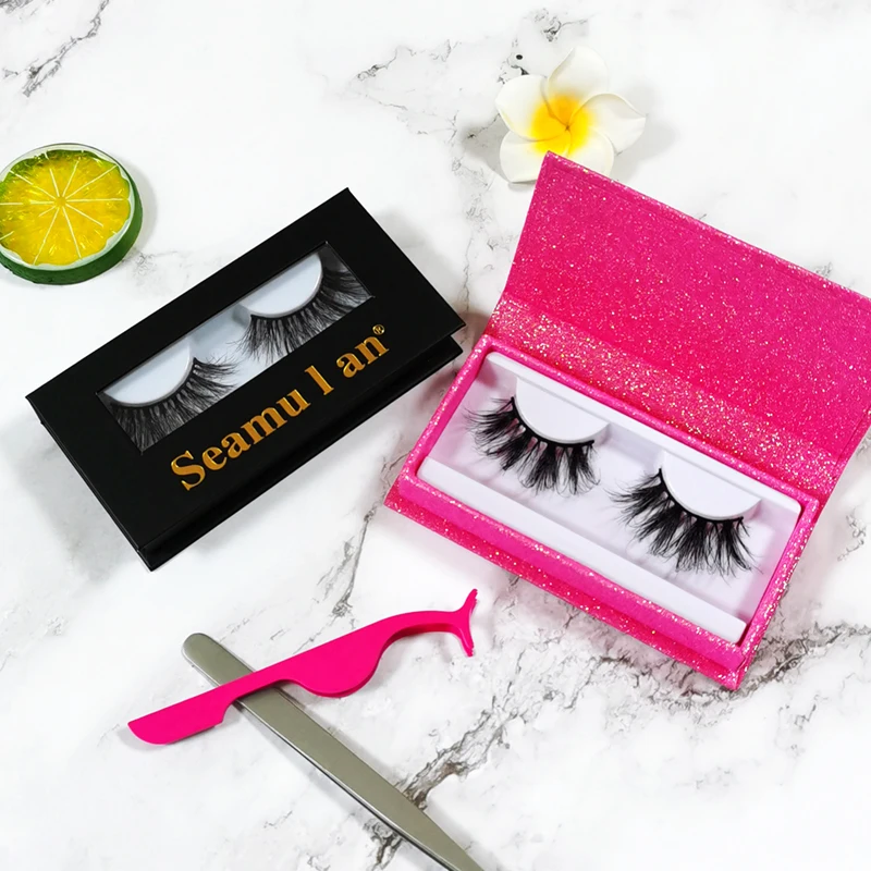 

wholesale custom handmade premium 25mm dramatic long animal lashes supplier