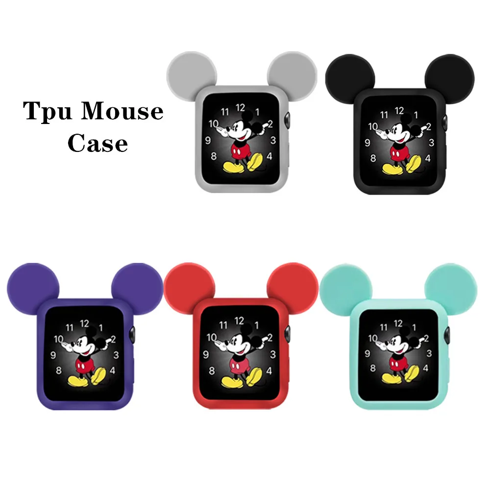 

Silicone Cover Bumper Minnie Mouse Case For Apple Watch For iWatch