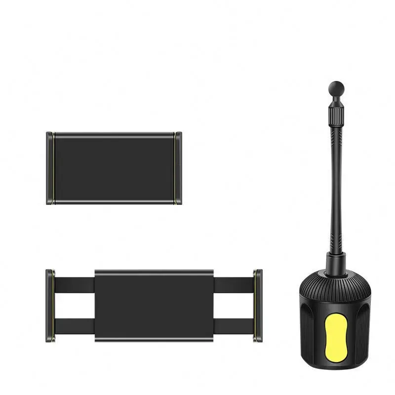 

Mobile phone holder REKgq car suction cup phone holder, Black yellow