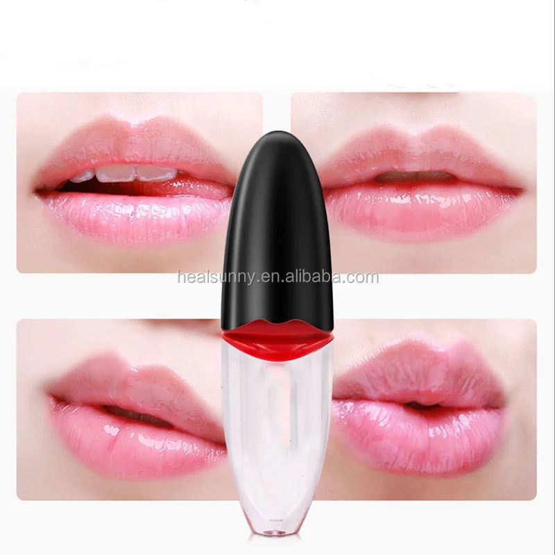 

Private Label Makeup Natural Essential Full lips Clear Moisturizing Oil Lip Gloss in Lip Enhance Plumper