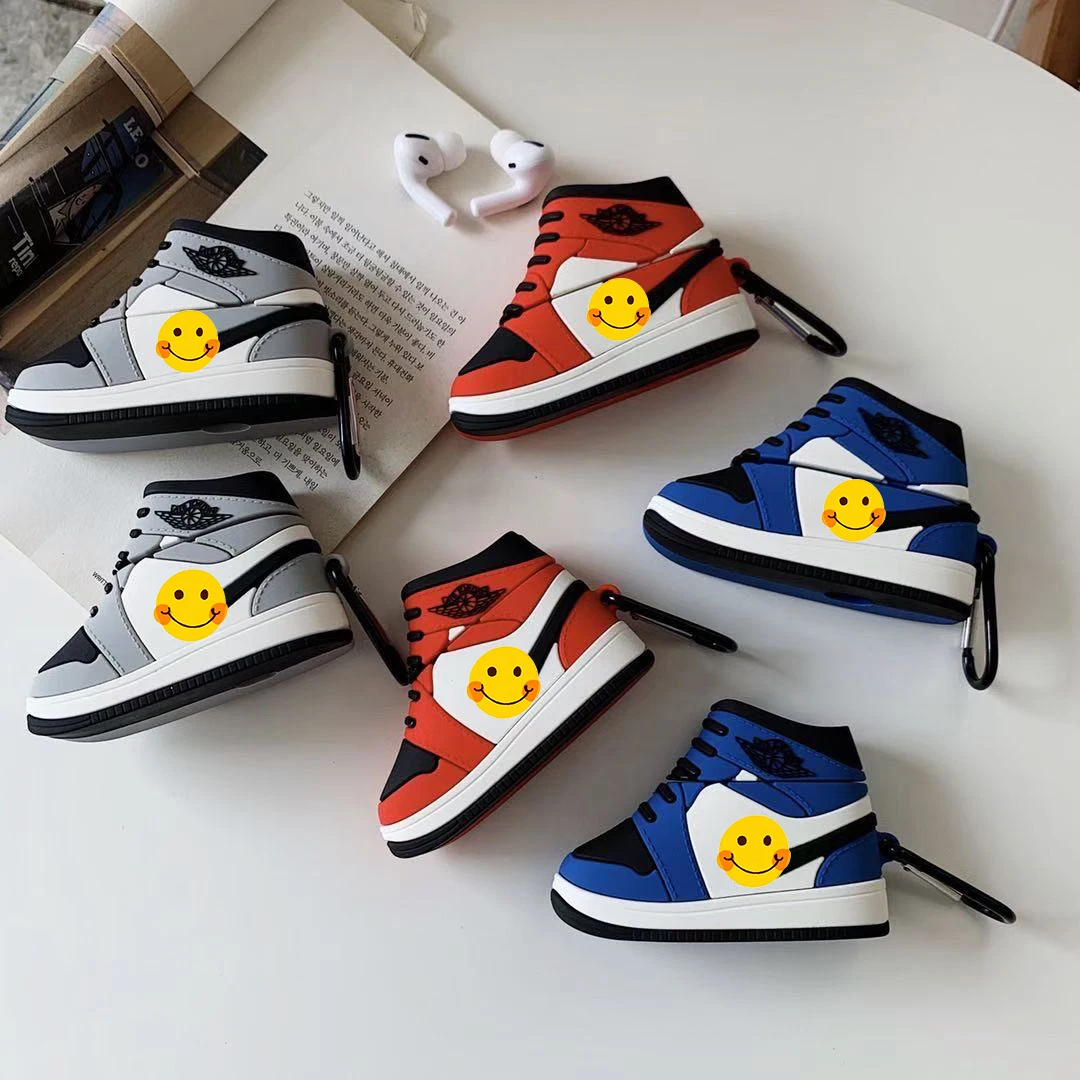 

3D Stereo Sneaker Shoe Silicone For Airpods pro Case Shoes For Airpod Case Design For Airpods Case