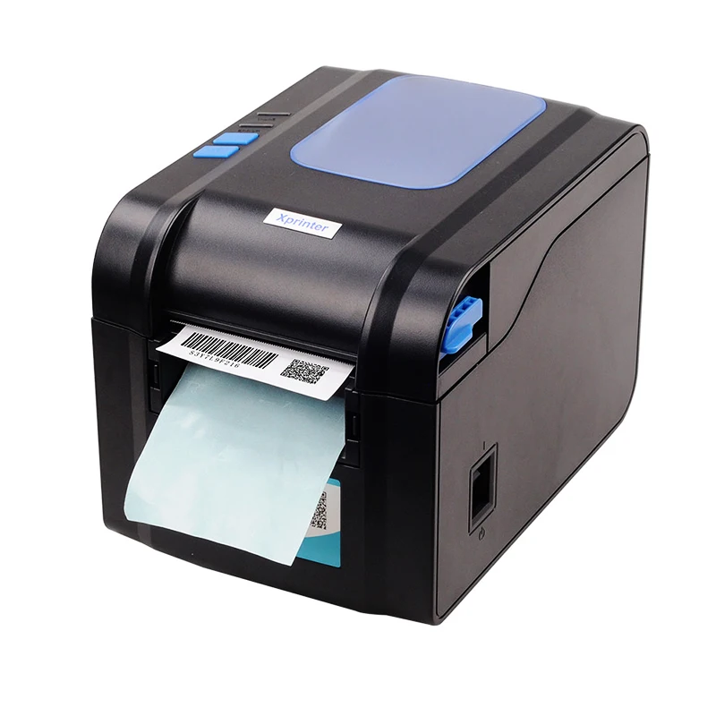 

High quality Logistic USB Auto Peeling Thermal Label Barcode printer 110mm, Black color