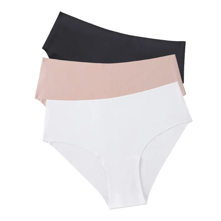 

Woman one piece ice silk Calcinha Sem Costura panty seamless Hoschen laser cut Culott seluar dalam Calcinha woman Nahtlose panty