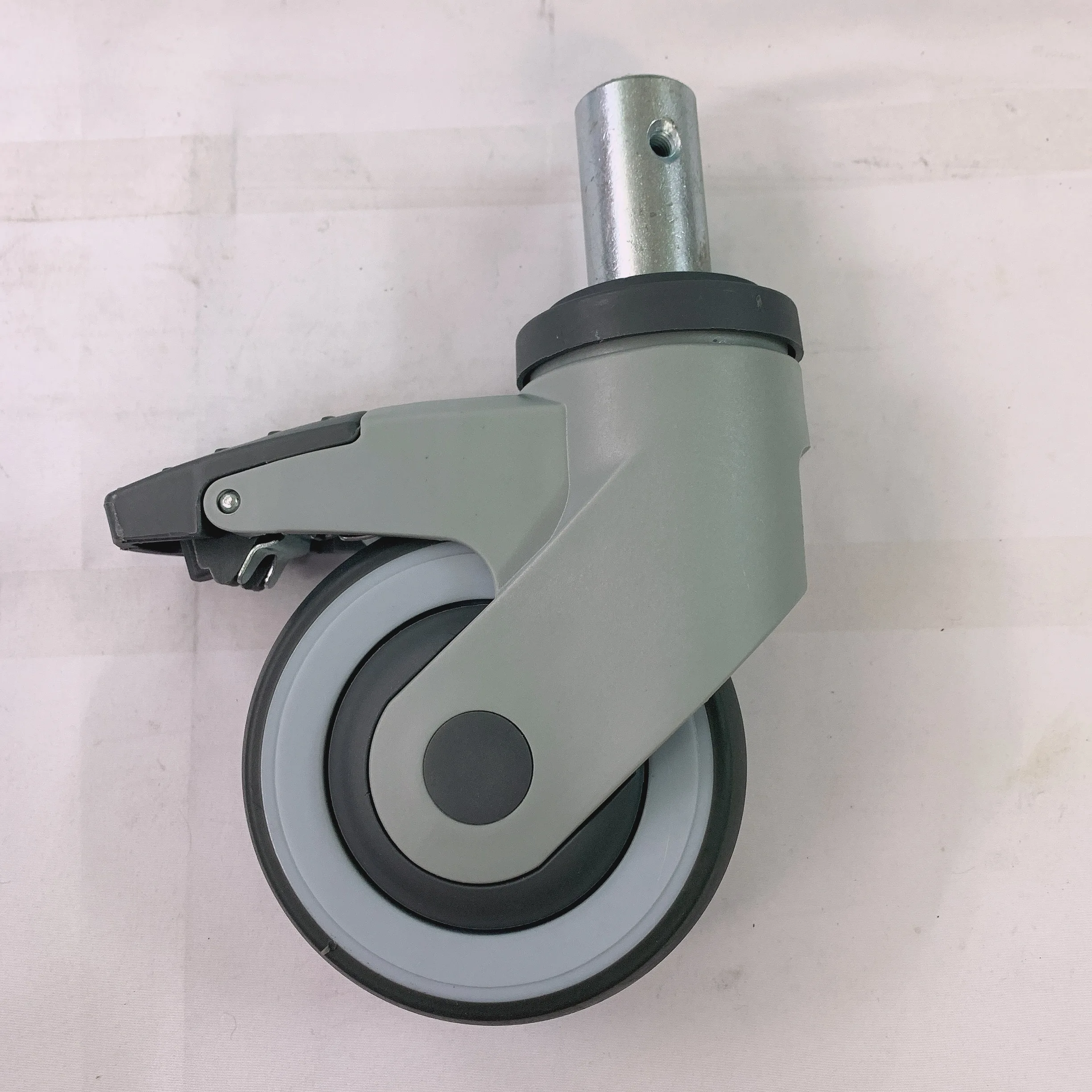 Medical Caster With Lock Tpr Caster Medical Bed Caster Wheels With