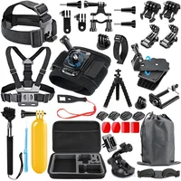 

48-in-1 Accessories Kit for GoPro Hero 8 7 6 5 4 3 3+ 2 Black DJI AKASO XIAOYi Sports Action Camera 4K GoPro Accessories set cas