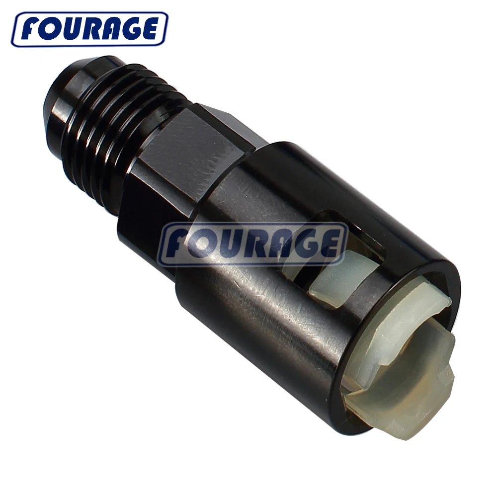 Aluminum Anodized Oil Fuel Line Quick Connect/disconnect Adapter Male