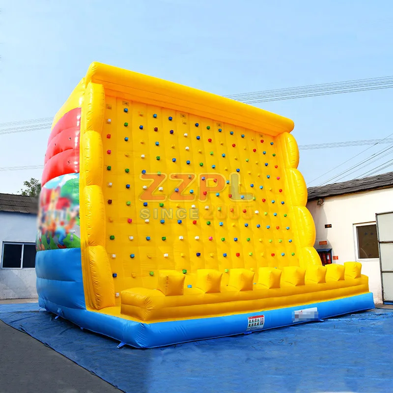 inflatable climbing wall