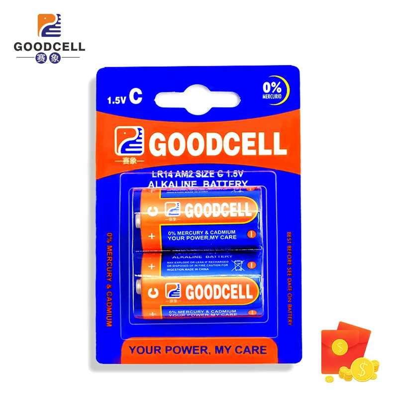 

lr14 alkaline  cell 1.5v dry cell am2 alkeline battery