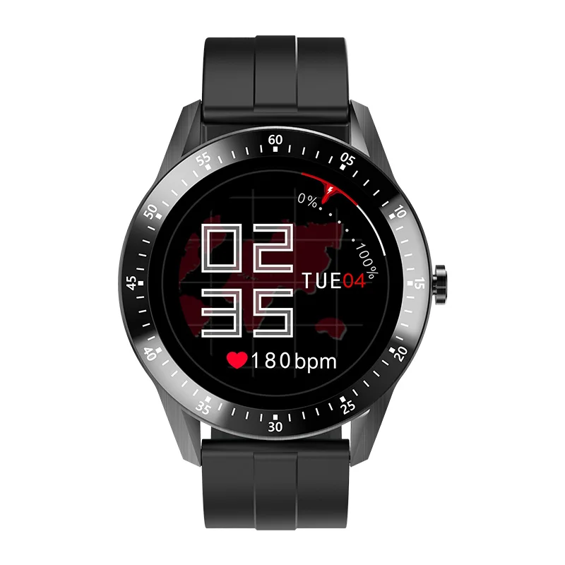 

touch screen smart watch phone 2021 android 5.0 with heart rate monitor blood oxygen smart silicone bracelet