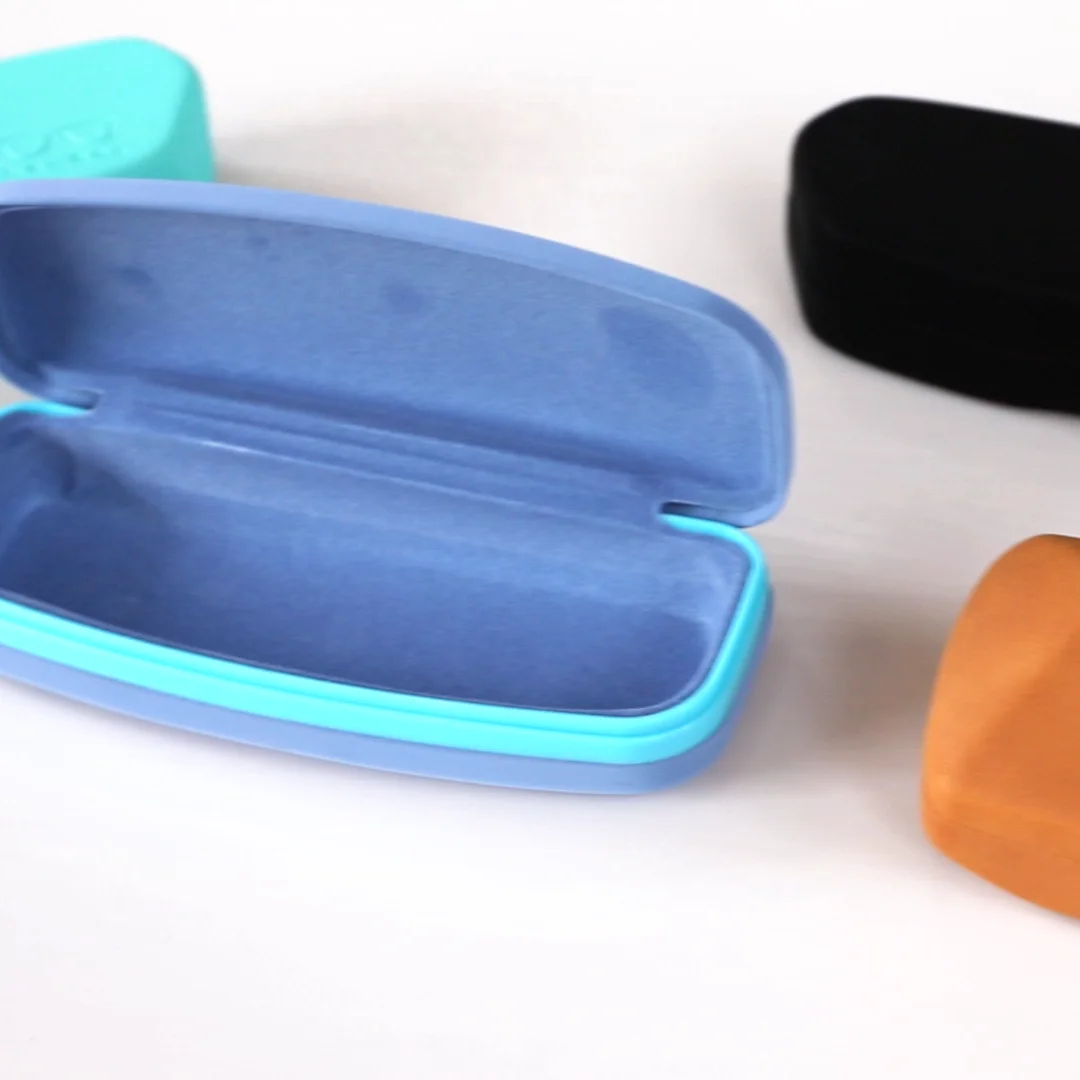 

Personalized custom logo hard glasses case for eyeglasses, Any color is available