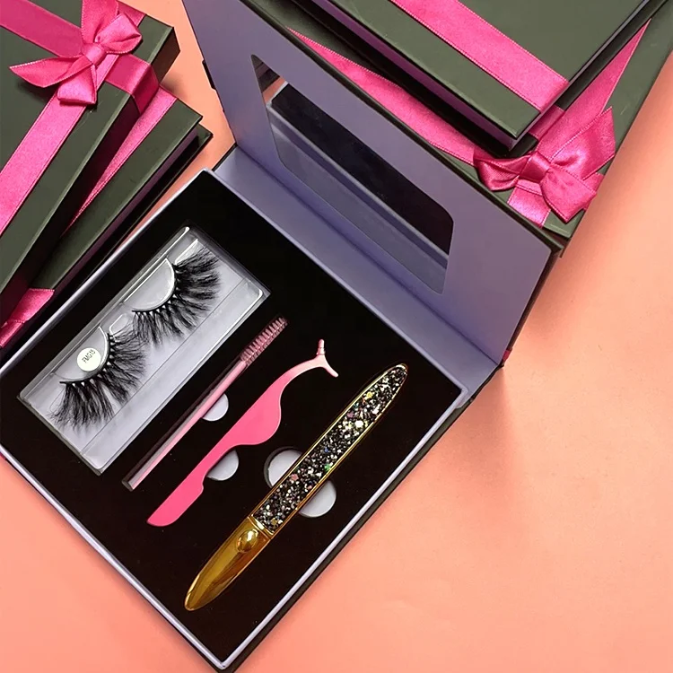 

eyelashes box packaging vendor customized boxes wholesale