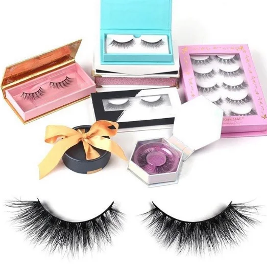 

Eyelash vendor packaging box custom free sample adhesive gel eyeliner eyelash glue mink lash 3d clear band eyelashes, Black