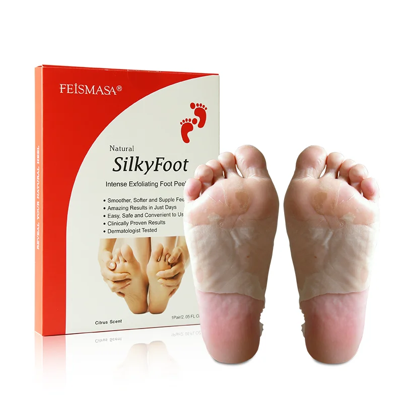 

Best Removes Dead Skin Nourishing Removal Exfoliating Peel Foot Mask For Feet, Transparent