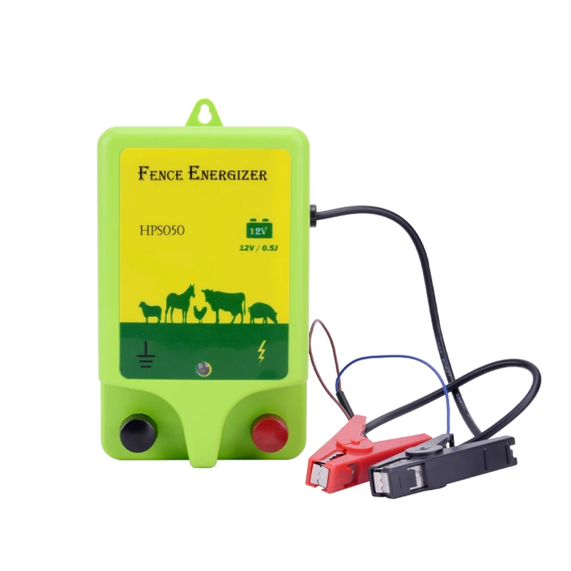 

1j waterproof electric fence energizer for animal, Green