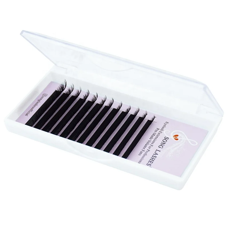 

Song Lashes Synthetic Hair Professional Premade Fans Fast Dispatch Eyelash Extension Y Style Eyelashes, Black