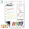 11.5-1B1 Easy erasable magnetic menu notepad to do list planner for fridge