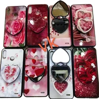 

New self design Infinix Tecno mirror phone case ,phone case back side with mirror