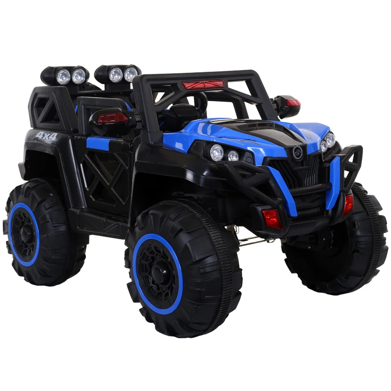 遥控儿童汽车12v 24v玩具车儿童电动ce许可4个座位的儿童电动车,质量