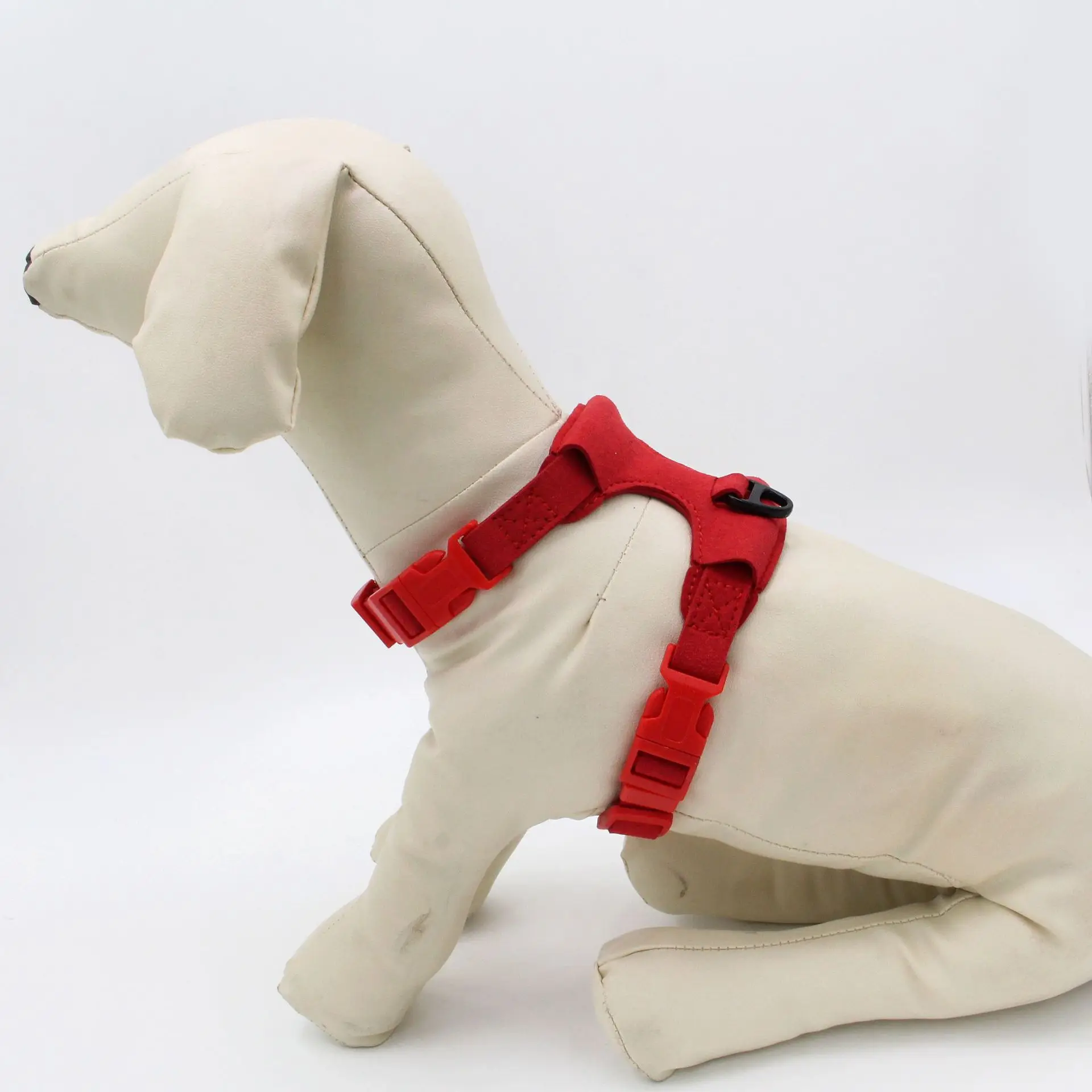 

Korean velvet pet harness puppy cat vest-style hand holding rope pet supplies