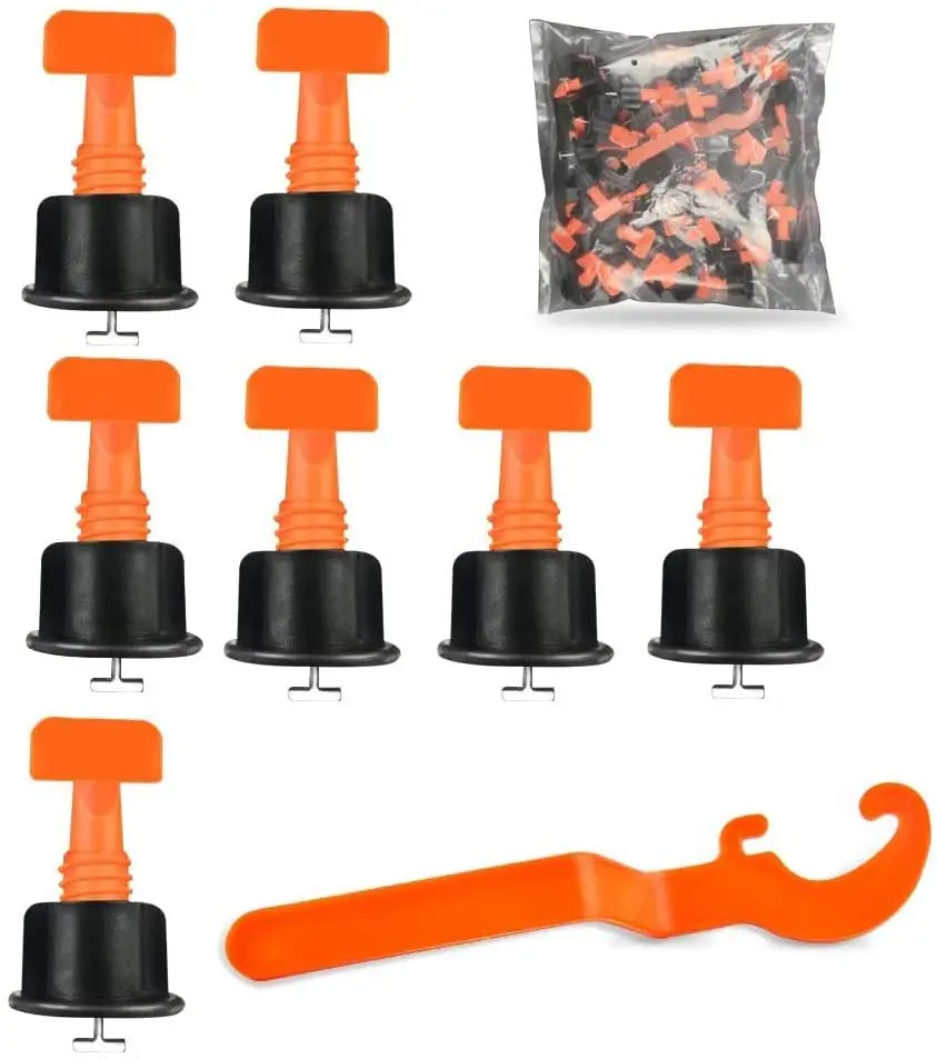 

Hot sale Install Tools Plastic Spacer Level Tiling Tools Tiles Leveler Spacers Leveling System