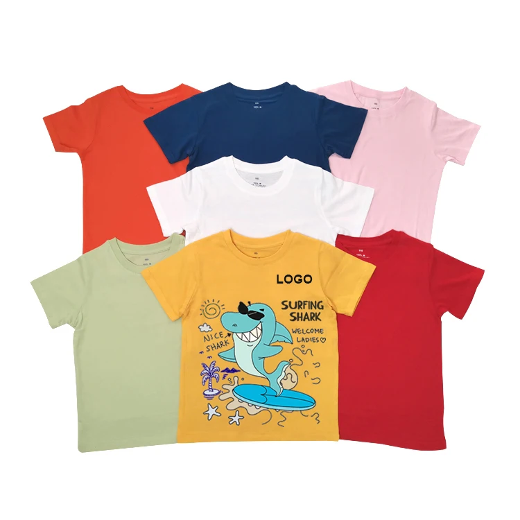 

Infant In Bulk Blanks Tshirt 100% Cotton Kids Toddler Blank Apprel T Shirts