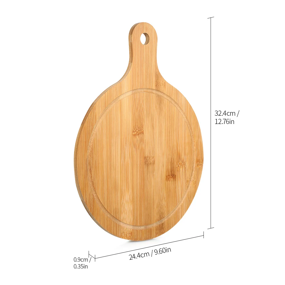 Wholesale rectangle round Bamboo Cutting Board Extra Large and Thick Chopping Board with juice Grooves