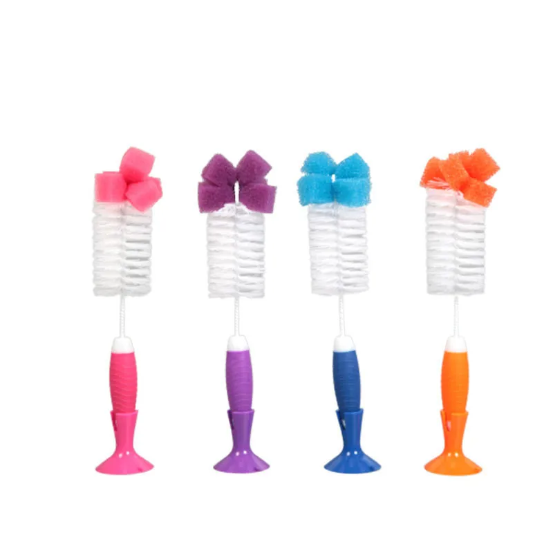 

Bottle Brush Dr Browns,Sponge Cup Cleaning brush with suction on bottom