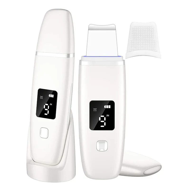 

Latest Beauty Personal Skin Care Device Handheld 28Khz Skin Cleansing Scrubber EMS Microcurrent Face Lift Machine