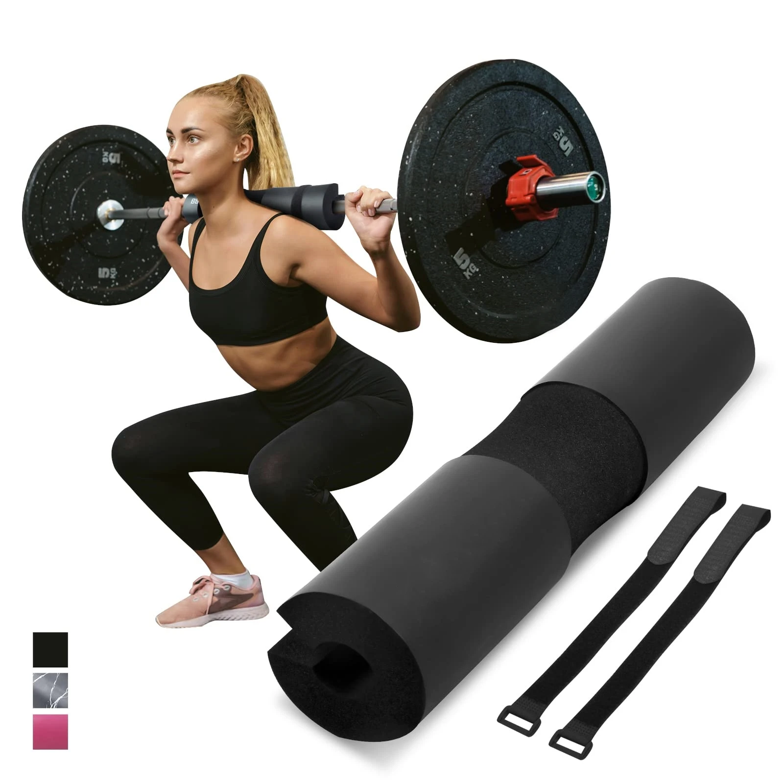 

Custom Fitness Trainingpull Up Gripper Shoulder Weight Lifting Provides Cushion Foam Squat Bar Hip Thrust Barbell Pad