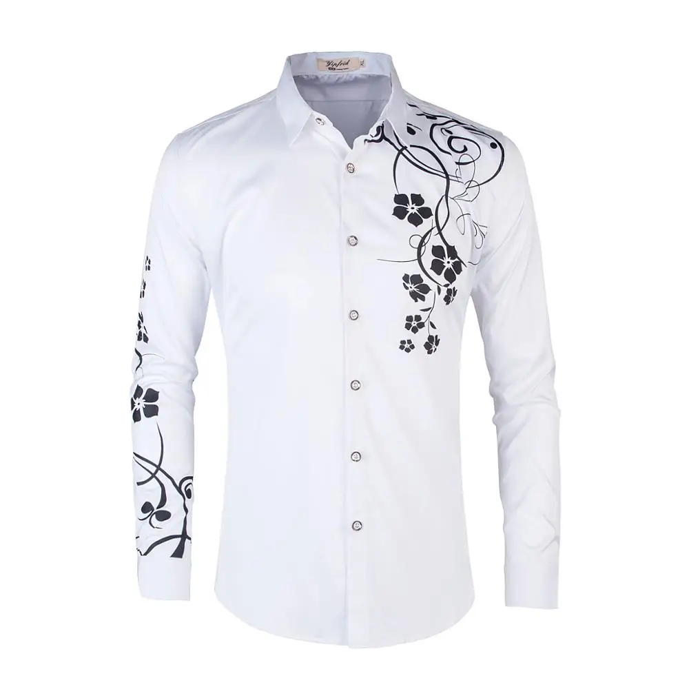 

Ready To Ship Wholesale Men Long Sleeve Business White Shirts M-5XL Shirt Formal Man