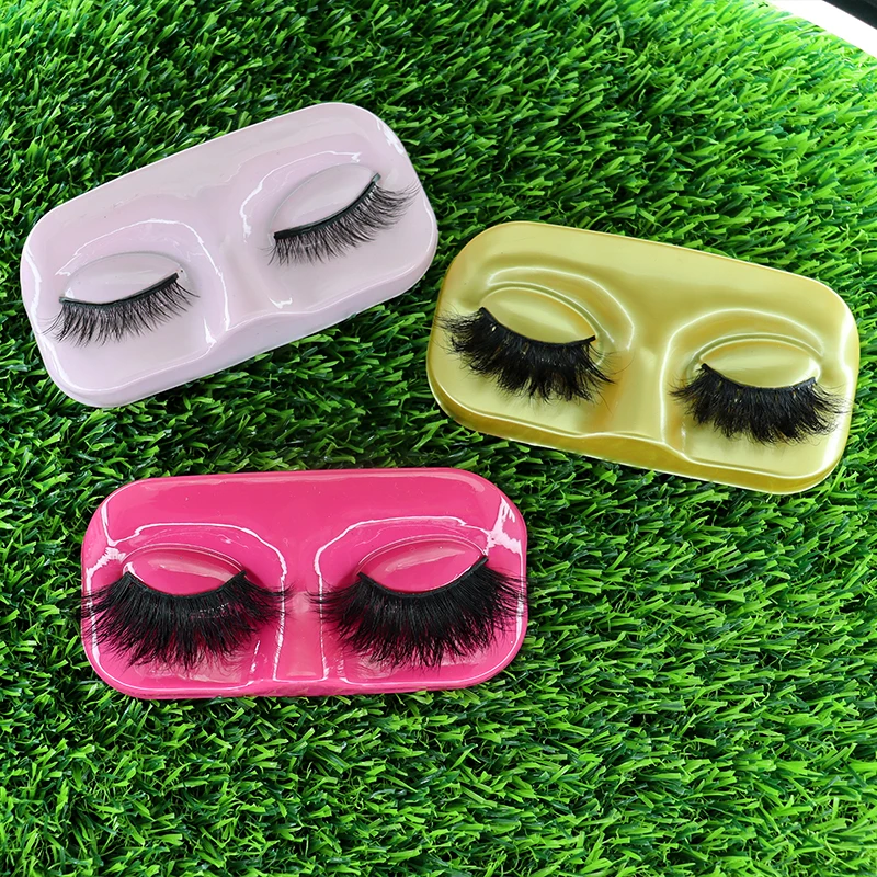 

100% hand made qingdao wholesale 3D nutural mink eyelashes with women, Black