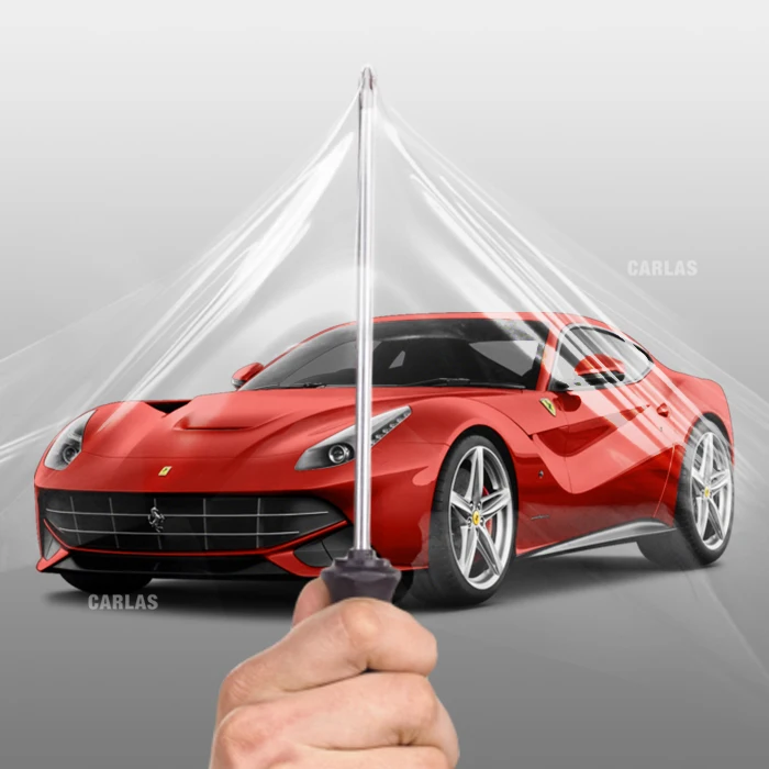 

CARLAS 6.5mil TPU Anti Scratch Transparent Car PPF Film New Cars Self-healing Paint Protection Film Non Yellowing