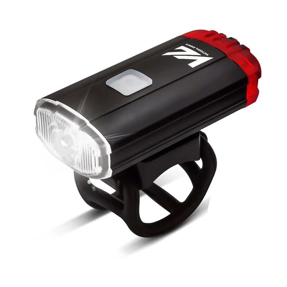 

VICTGOAL Bike Light LED Bicycle Light USB Rechargeable light for bicycle helmet & bike handlebar