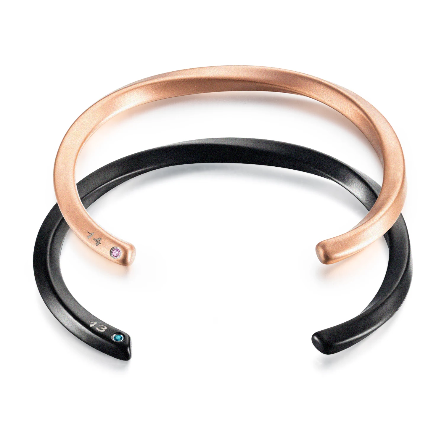 

Hot Sale Twisted Line Half Open Lovers Bangle Bracelet Stainless Steel Custom Engraved Cuff Bangles with OEM Service Wholesale, Silver, black, rose gold