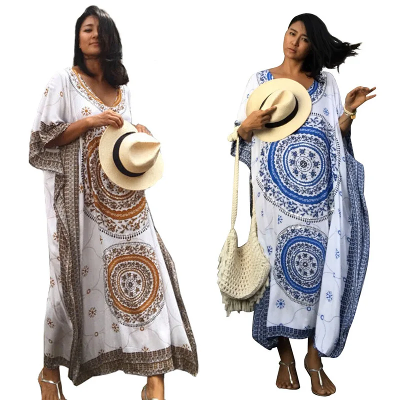 

Shunying OEM Camiseta de playa oversized casual plus size women bikini cover ups beach dress