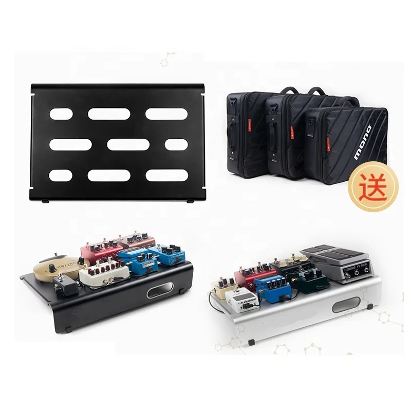 

Amazon hot sales  Aluminum Alloy Guitar Effect Pedal board, Any color