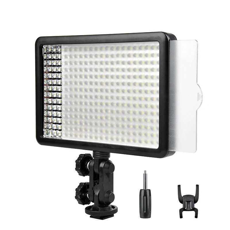 

Godox 308C Bi-Color Dimmable 5500K/3300k LED Video LED Video Studio Light Lamp Professional Video Light without Remote control