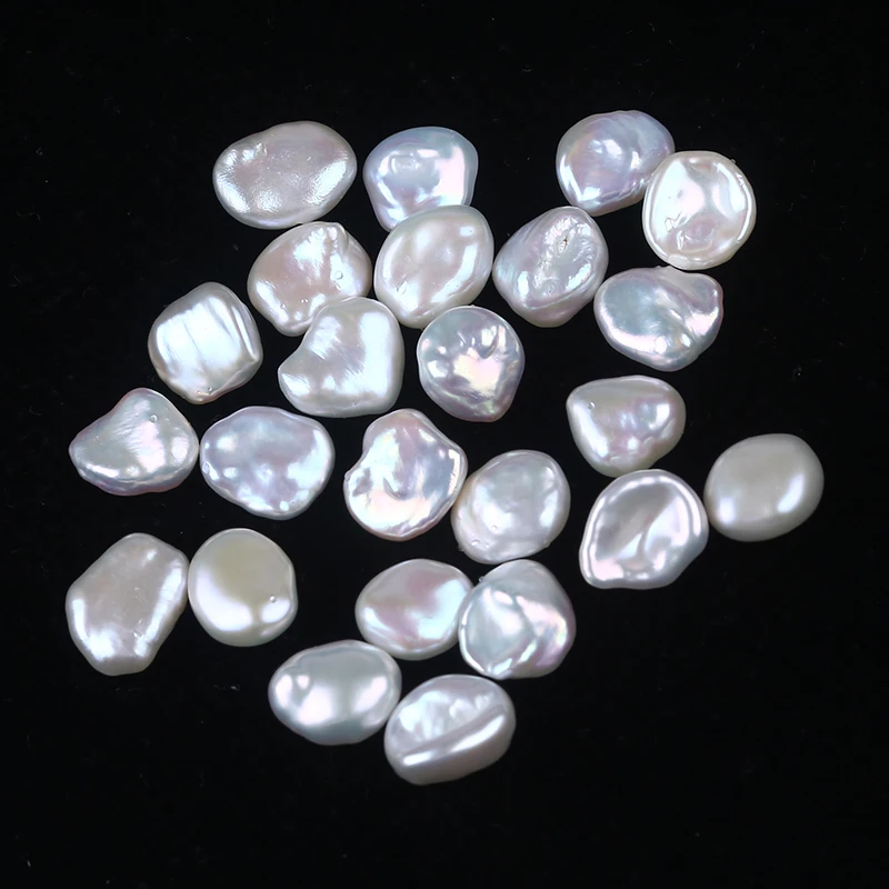 

Natural 7-8mm Keshi Loose Pearl for Jewelry Making Freshwater Pearl Freeform Shape Keshi Reborn Loose Pearl, White, pink,purple or dyed colors