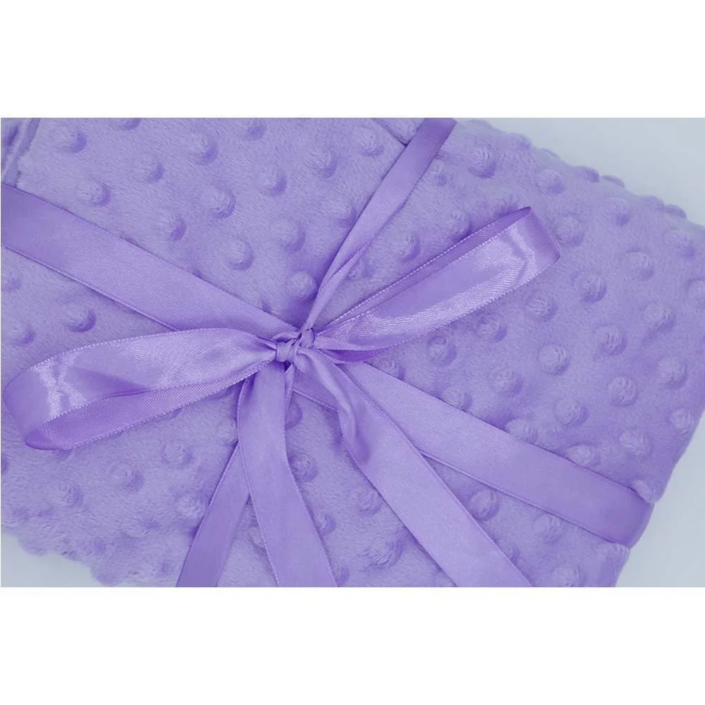 
Custom Catch Personalized silk purple soft blue pink boy girl Baby Blanket for Newborn or Infant Gift with Name 