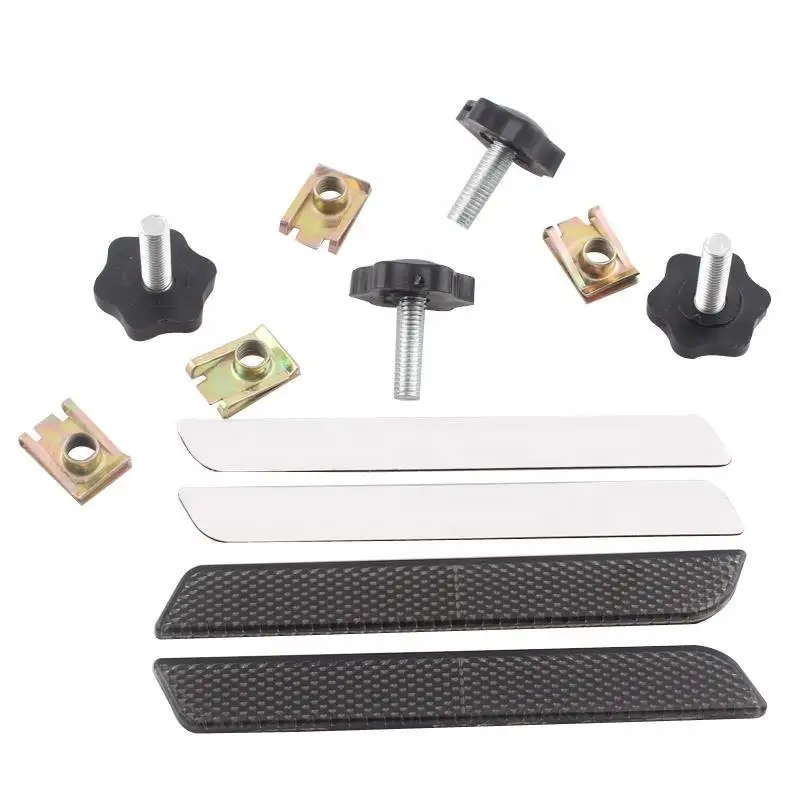 Factory Direct Sales Saddlebags Smoke Side Reflectors+ Theft Deterrent Lock Screw Bolt Kit for Harley High Quality