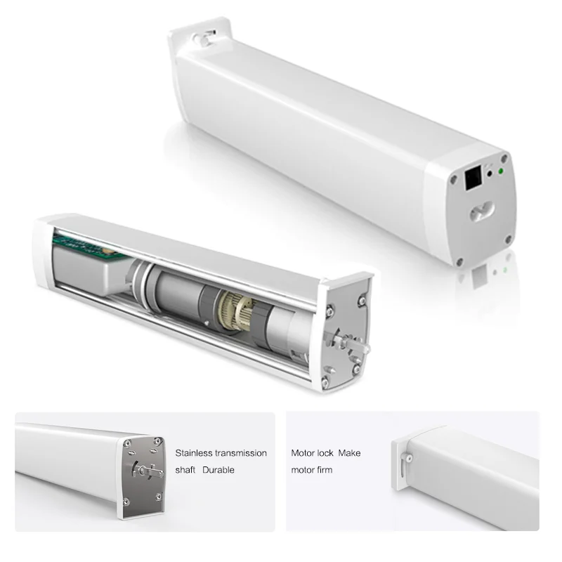 

Tuya Zigbee 3.0 Devices Smart Motorized House Curtain Set