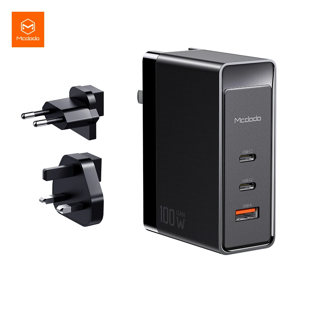 

100W Convertible C Type Wall Charger Us/Uk/Eu Usb-C Type-C Pd Wall Adapter Charger 100W Pd Charger