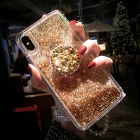 

Fashion Glitter Quicksand Phone Case Mobile Covers for iphone Liquid Quicksand TPU Cell Phone Cases